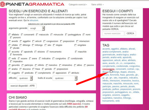 Esercizi Di Grammatica On Line Con Soluzioni Per La Scuola Elementare E Media